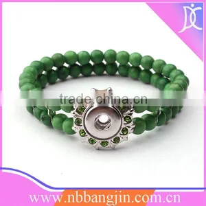 Nature Stone Bracelet,Green Stone Bracelet thumbnail-1