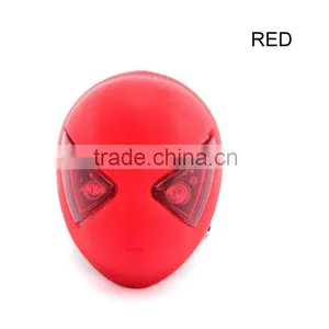S170 Bike Bicycle Rear Tail Light Spider Man Design Mode Rechargeable 2Led thumbnail-5