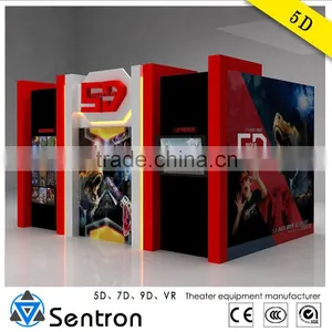 6 Seats 5D Cinema Simulator Equipment for Amusement Park 5D Mini Theater thumbnail-1