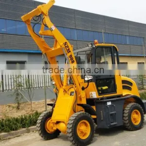 New SZM Mini Wheel Loader --SZM 908 for 1 Ton Loading thumbnail-1