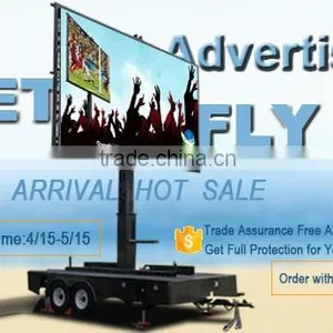 Hot Selling Customize Rental Mounted Led Video Screen Trailer thumbnail-2