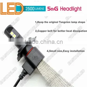 No Fan Design H4 LED Head Light 5G thumbnail-1