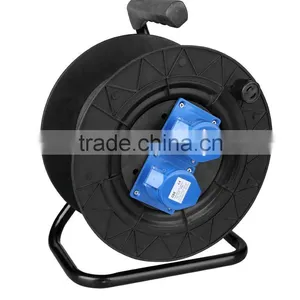 Industrial Cable Reels With CEE Plug IP44 H05VV-F 3X2.5mm2 25/50 Meters thumbnail-1