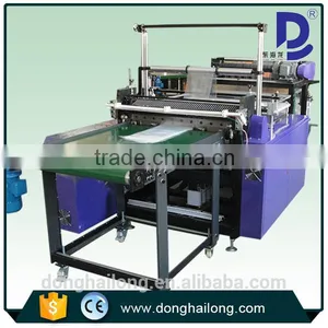Hot Seal and Cool Cut Bottom Sealing Bag Making Machine thumbnail-1