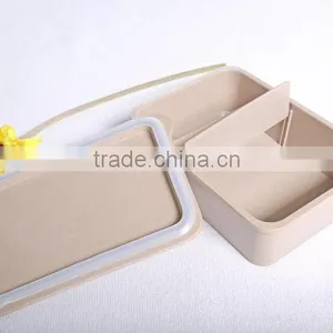 Eco-friendly Organic Carton Eco Food Packaging Lunch Box With Bag thumbnail-3