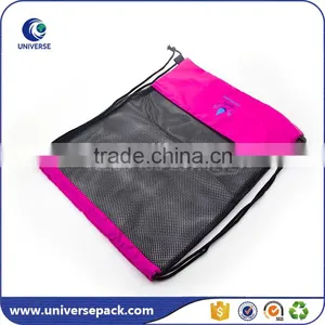 Custom-made Drawstring Mesh Tote Bag thumbnail-2