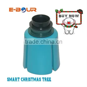 MobilePhone APP Control Bluetooth Speaker and LED Fiber for Christmas Decoration Tree thumbnail-3