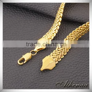 18k Gold Vacuum Plated Regular Copper Bracelet Jewelry thumbnail-3