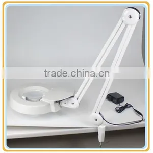 Super-Bright Desktop Round C-Clamp Illuminated LED Skin Analyser Magnifying Lamp Quality Choice 10x thumbnail-2