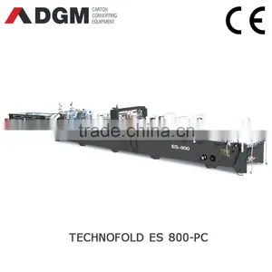 ES Serise High-Speed Automatic Box Folder Gluer Machine ES-1100-PC thumbnail-1