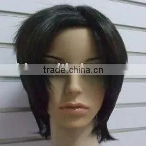 Short Cosplay Black Wigs thumbnail-1
