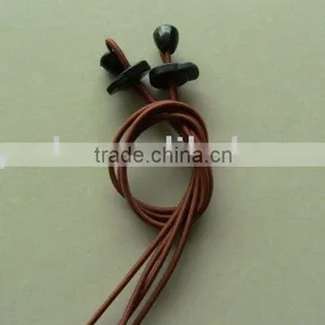 Brown Round Elastic Shoelaces thumbnail-1