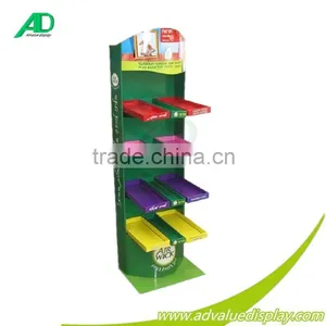 Colorful Tray Cardboard Display With Strong Solid Paperboard Tray for Supermarket Advertising Hot Sales thumbnail-1