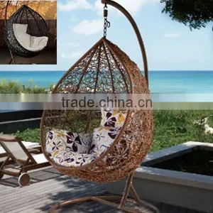 Sgs Tested pe Rattan Garden Swing thumbnail-5