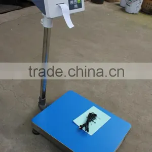 RS232 Connector Weighing Platform Scale With Printer thumbnail-1