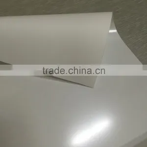 Waterproof Glossy White PET Backlit Film for Pigment thumbnail-1