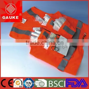 ENISO20471 ANSI 3M High Visibility Reflective Safety Security Vest thumbnail-1