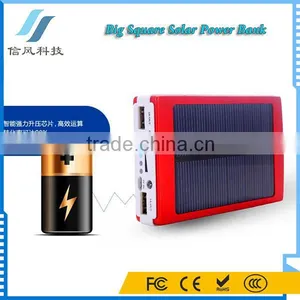 Dual USB Portable Solar Battery Charger Power Bank 6000mAh for IPhone for IPad for Android Phone thumbnail-3