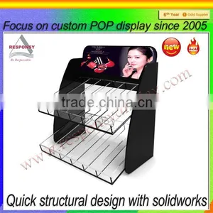 China Factory Manufacturer PMMA Acrylic Disply Rack for Nail Polish thumbnail-1