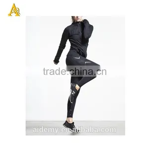 Custom Ladies Muscle Fit Pullover Fitness Womens Sweatshirt Gym Hoodies thumbnail-3