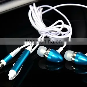 Bullet Shape Earphone With Mic Speaker and Volume Control thumbnail-1