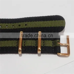 Low MOQ Gold Hardware Custom Printed DW Nato Strap 20mm thumbnail-2