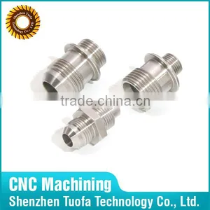 Custom Precision CNC Machined Aluminum Tube Connectors thumbnail-4