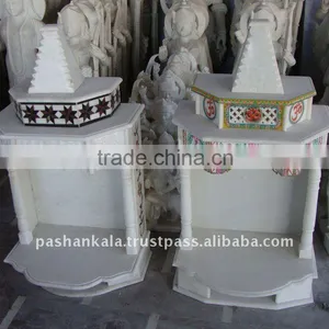 Carved White Marble Temple thumbnail-1