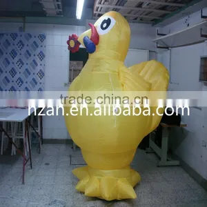 Giant Yellow Inflatable Rooster for Advertising Decoration thumbnail-1