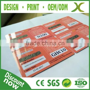 High Quality~ Free Design Magnetic Calling Card/ PVC Scratch Card/ Prepaid International Calling Cards thumbnail-5