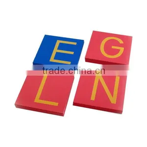 Montesslri Material Toys for Capital Case Sandpaper Letters Print Only thumbnail-1