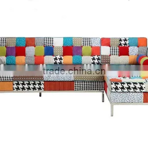 Patchwork Modern New Design Corner Sofa thumbnail-2