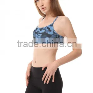 New Trendy Printed Women Active Workout Bra Top thumbnail-1
