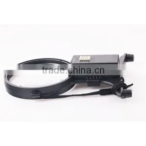 LED Lighted 2x Power Hand-Free Magnifier Helping Hand Magnifier thumbnail-3