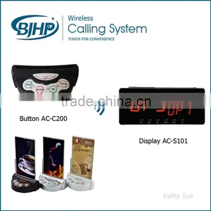 Top Popular Suits For Tea House Equipment Communication System Wireless Service Bell System thumbnail-1