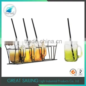 China Product Colored Glass Dinnerware Sets thumbnail-5