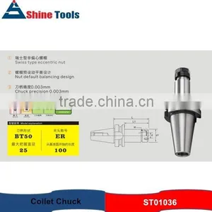 MANUFACTURER SUPPLY HIGH QUALITY CNC MACHINE BT50-ER COLLET CHUCK thumbnail-1