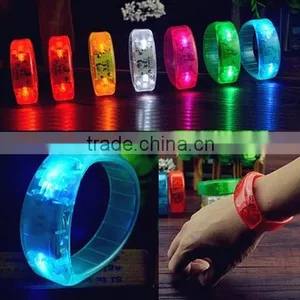 Light Glows Bracelet / Voice Control LED Wristbands / Flashing Led Wristbands thumbnail-1