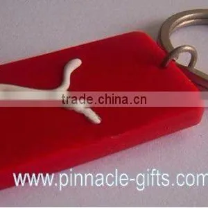 Custom Printed Promotional Pvc Reflective Keychain thumbnail-5