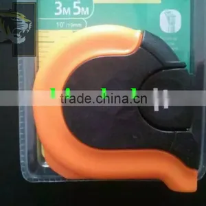 Accurate 0.01M Color ABS Crust Rubber Cover Steel Measuring Tape thumbnail-6