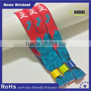 Promotional Custom Woven Security Wristbands for Events thumbnail-5