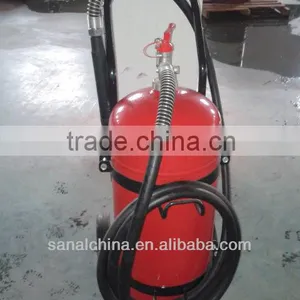 Wheeled Dry Powder Fire Extinguisher With EN1866-1 With Estintore Carrellato thumbnail-1