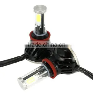 One Pair of 40W 4000LM H8/H9/H11/H16 LED Light Headlight Fog Light 12V 24V Car Upgrade Conversion Bulb Beam Kit 6000K White thumbnail-5