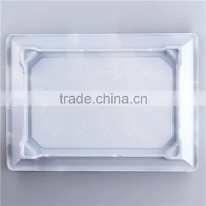 KW-0002JY-B Japanese Disposable Plastic Sushi Container With Lid 219*156*25mm thumbnail-6