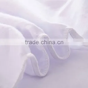 TPU Laminated Hotel Elastic Flannel Fitted Sheets 100 Cotton thumbnail-6