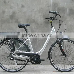 700C Lithium Battery City Style Electric Bicycle /Elektro-Fahrrad/elektrisk With 8FUN / Bafang Central Motor for European Market thumbnail-4