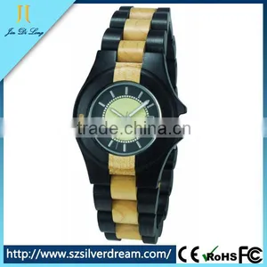 Two Tone UK Waterproof Wood Watches Men 2016 Wholesale thumbnail-1