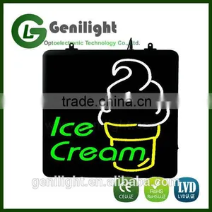 NEW Animation Ice Cream LED Neon Sign thumbnail-4