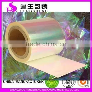 Polyester 12mirco/15mirco/18mirco Rainbow Holographic Metalized Film for Decotation thumbnail-3
