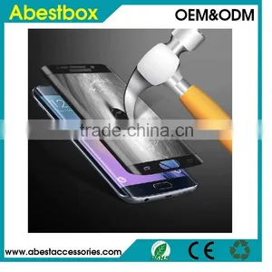 2016 New Arrival For Samsung Galaxy s7 Edge 3D Tempered Glass Screen Protector , Full Cover 3D Curved s7 Edge Tempered Glass, thumbnail-1